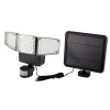 Lampa solara tripla cu senzor, 3x1000lm, 3x10W LED, IP65, Neo