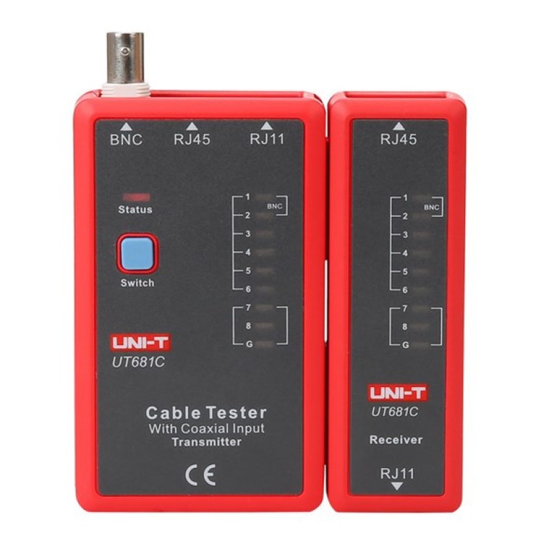 Tester de cablu UTP UNI-T UT681C (RJ45, RJ11, BNC)