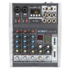 VMM-K402 Mixer analog pasiv cu 4 canale, Bluetooth/USB/ DSP/48V, Vonyx