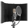 MRF30 Filtru de izolare microfon, 5 panouri, Vonyx