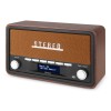 FOGGIA Radio FM DAB+, 50W, Bluetooth, maro cupru, Audizio