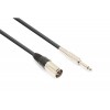 Cablu XLR Tata - jack mono 6.3mm Tata 8m