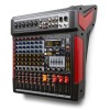 PDM-T804 Mixer pasiv de scena cu 8 canale, Bluetooth/USB/DSP, Power Dynamics
