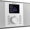MONZA Radio FM DAB+, 50W, Bluetooth, argintiu, Audizio