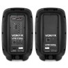 VPS102A Kit de sonorizare Plug & Play, 2x10", activ+pasiv, Bluetooth/USB/SD, 600W, Vonyx