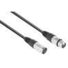 CX102-6 Cablu DMX, XLR 5-pini (tata) - XLR 5-pini (mama), 6m, 120Ohm, PD-Connex