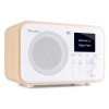 Milan Radio FM DAB+ cu acumulator, 2000mAh / 5V, 30W, Bluetooth, alb, Audizio