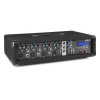 VX210 Sistem de sonorizare activ PA (2x boxe cu suport, mixer cu 4 canale, 2x cabluri NL-2/6.3mm, 1x microfon), 800W, Bluetooth/SD/USB, Vonyx