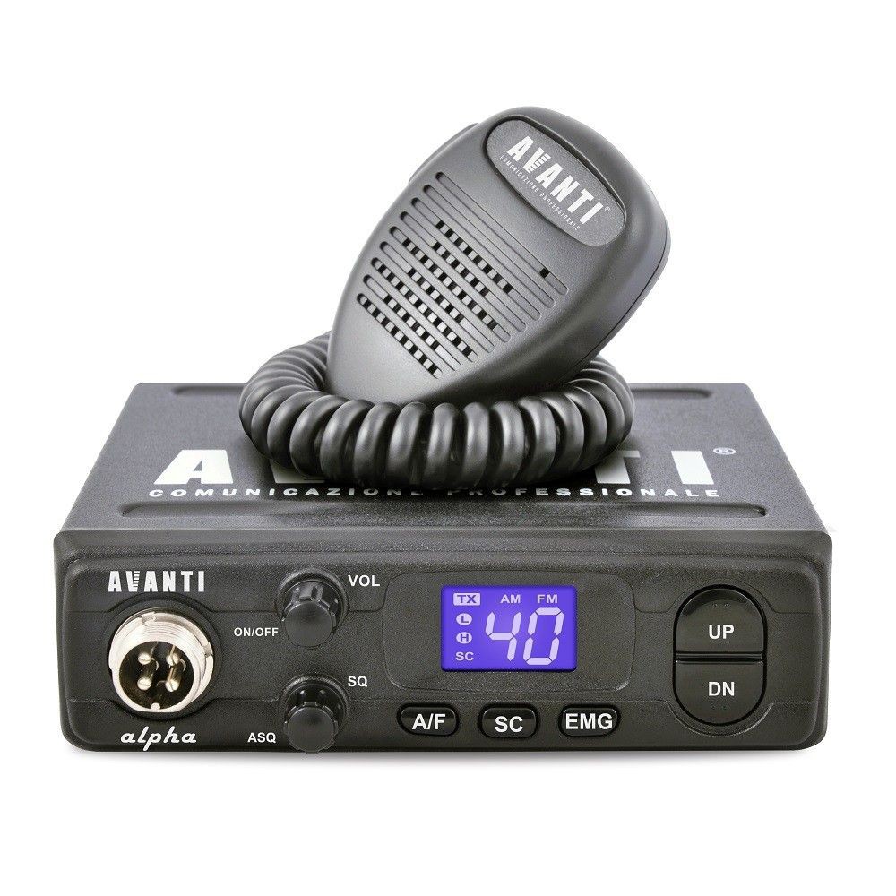 Statie radio CB Avanti Alpha, 4W, ASQ