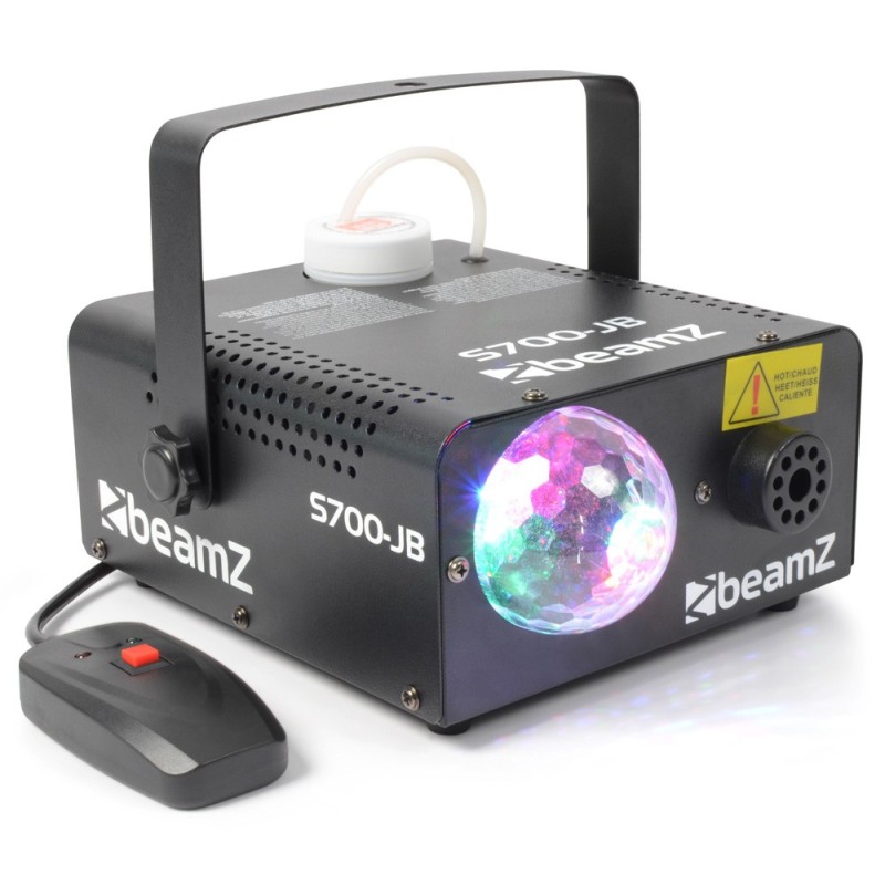 S700-JB Mașină de fum cu lumină Jelly Ball, 700W, 3x 3W LED RGB, BeamZ