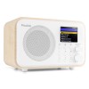 Venice Radio Wi-Fi cu acumulator, 2000mAh / 5V, 30W, Bluetooth, alb, Audizio