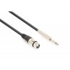 Cablu XLR Mama - jack mono 6.3m Tata 3m