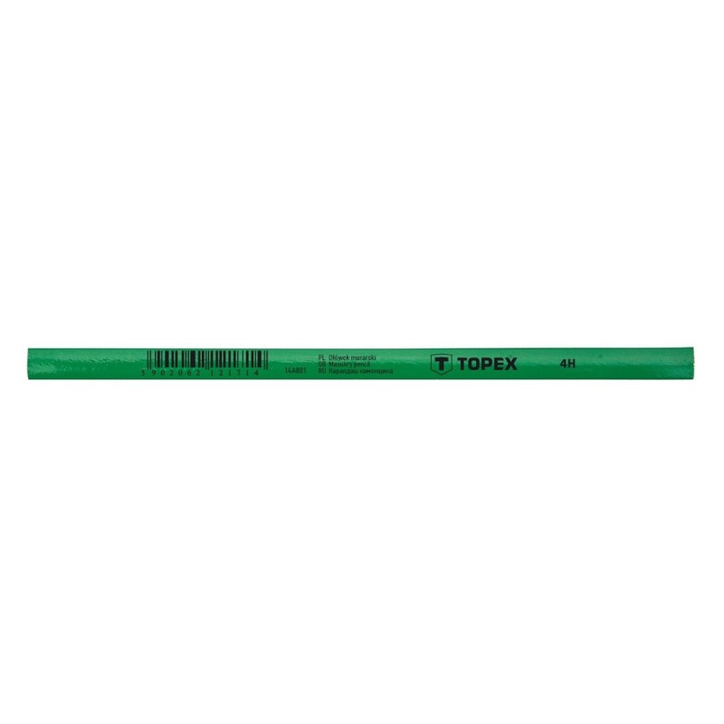 Creion de zidar, 24cm, 4H, Topex