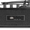 RP162LED Pick-up cu carcasă din lemn, negru, LED RGBW, Bluetooth/USB, Fenton