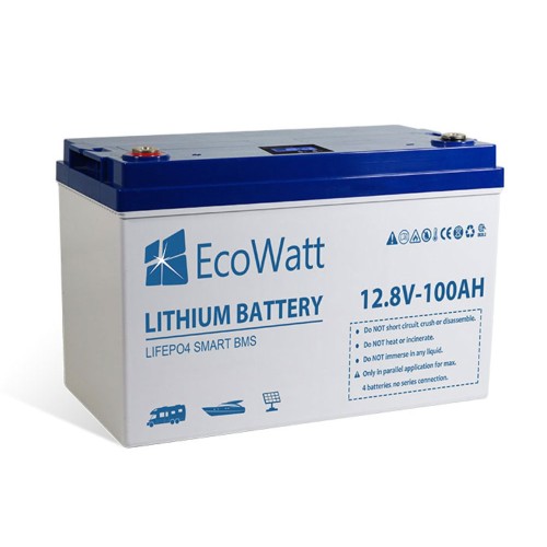 Acumulator litium LiFePO4, EcoWatt 12V-100Ah