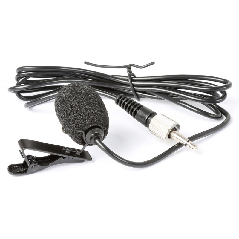 PDT3 Microfon lavalieră cu clemă de prindere, jack 3.5mm, Power Dynamics