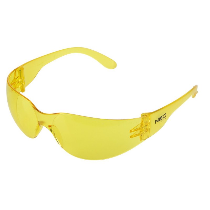 Ochelari de protecție, lentile transparente, galben, Neo