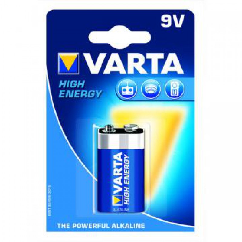 Baterie Varta High Energy, 9V