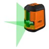 Nivela laser in cruce autonivelanta, 15m, laser verde, suport magnetic, Neo