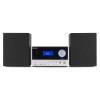 TOULON Microsistem Hi-Fi stereo, 50W, Bluetooth/CD/USB/FM, negru/argintiu, Audizio