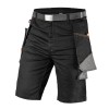 Pantaloni scurți de lucru HD Slim, buzunare detașabile, mărime M, negru, Neo