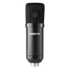 CMTS300 Braț mobil pantografic cu microfon condensator, USB, negru, Vonyx