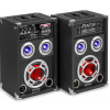 Fenton Set boxa activa + pasiva karaoke 6.5" USB/RGB KA-06 2x60W RMS