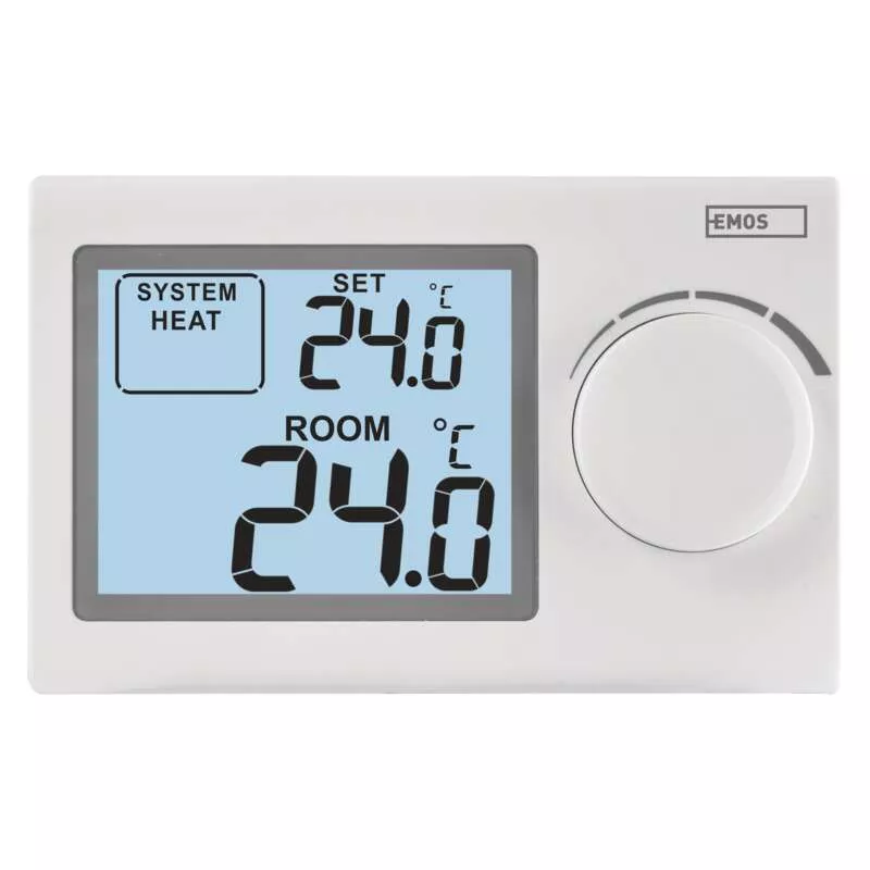 Termostat manual de interior, 0-40°C, Emos P5604