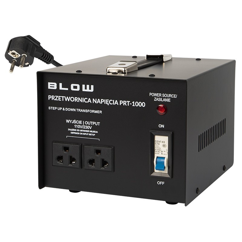 Convertor, 110V~230V, 1000W, Blow PRT-1000