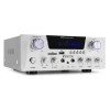 AV430A Amplificator karaoke, 2x300W, Bluetooth/FM/USB/SD, alb, Fenton