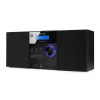METZ Microsistem Hi-Fi stereo, 30W, Bluetooth/CD/MP3/USB/DAB+, negru, Audizio