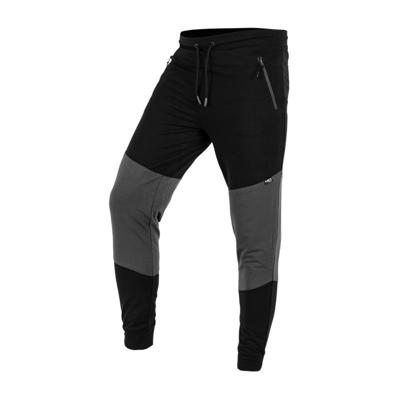Pantaloni cu trening COMFORT, negru/gri, marime L/52, Neo