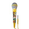 Microfon colorat cu fir Idance galben