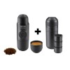 SET: kit preparare cafea macinata Minipresso Kit + aparat portabil de cafea macinata Minipresso GR, WACACO