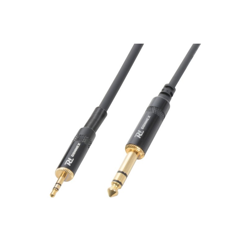Cablu Jack stereo 3.5mm (T) - Jack stereo 6.3mm (T) 3m