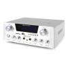 AV430A Amplificator karaoke, 2x300W, Bluetooth/FM/USB/SD, alb, Fenton