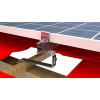 Carlig acoperis tigla montaj panouri fotovoltaic set 10buc Corab