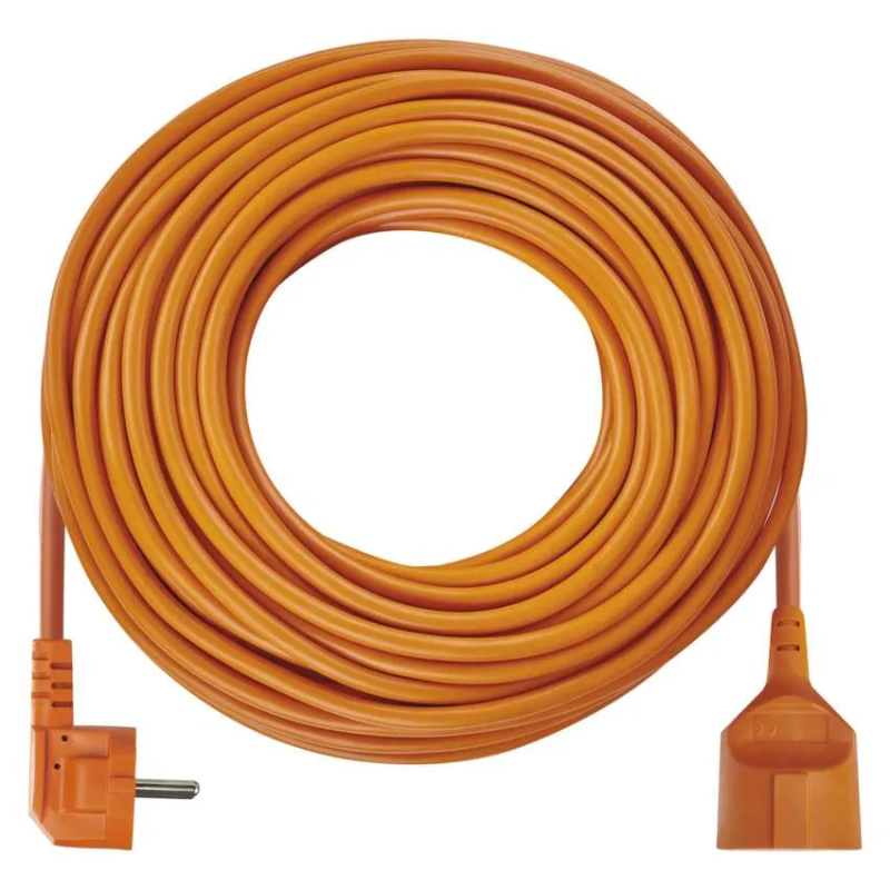 Prelungitor electric cupla fisa, 30m, 1.5mm2, portocaliu, Emos P01230R
