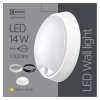 Panou rotund LED cu senzor de mișcare, 14W, 1000lm, alb cald, IP54, Emos ZM3131
