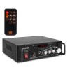 Amplificator Karaoke cu acumulator, 2x25W, 7.4V/1800mAh, Bluetooth/USB, Fenton AV344
