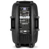 SPJ-PA915 Boxa activa portabila cu 2 microfoane UHF, 15", Bluetooth/USB/SD, 300W RMS, Vonyx