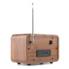 Milan Radio FM DAB+ cu acumulator, 2000mAh / 5V, 30W, Bluetooth, negru/maro, Audizio