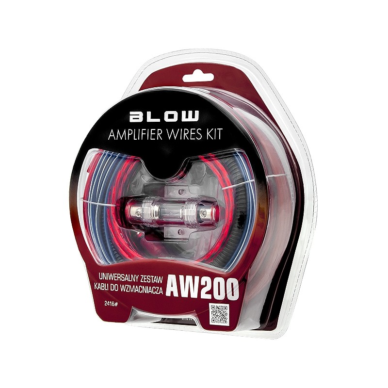 AW200 Kit cabluri pentru instalare subwoofer auto BLOW