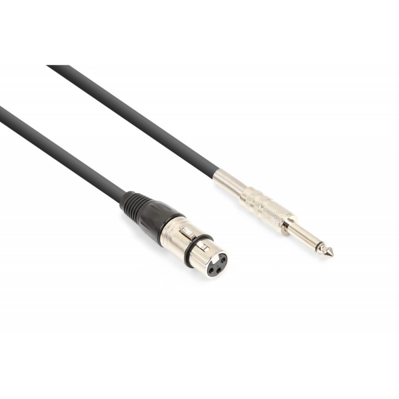 Cablu XLR Mama - jack mono 6.3m Tata 1.5m