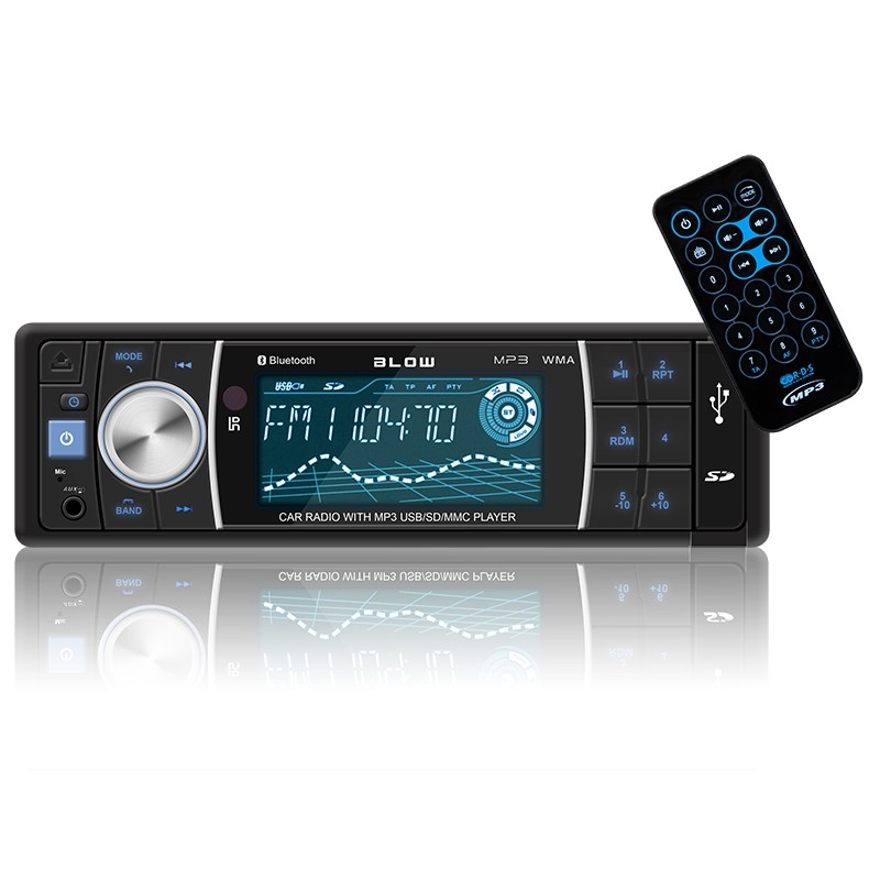 Player radio auto cu MP3/USB/Bluetooth