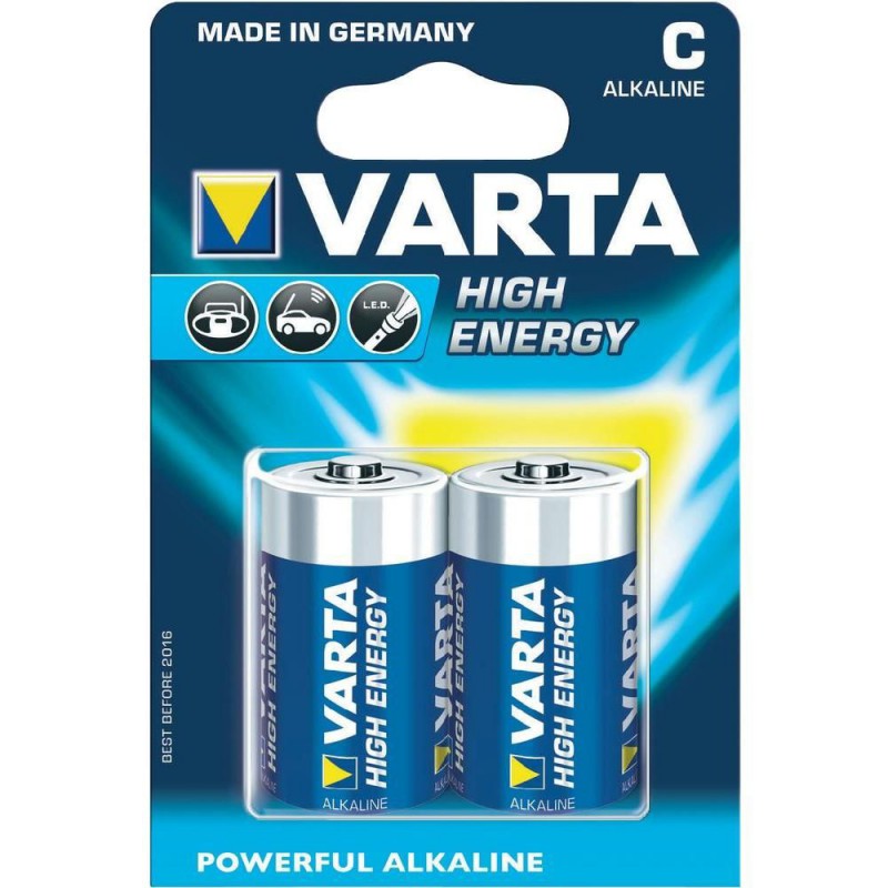 Baterie Varta High Energy, LR14, pret/blister
