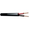 Cablu difuzor 100V, 2 x 2.5mm, 25A, negru, 100m