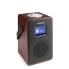 MODENA Radio FM DAB+ cu acumulator, 2000mA / 5V, Bluetooth, negru, Audizio