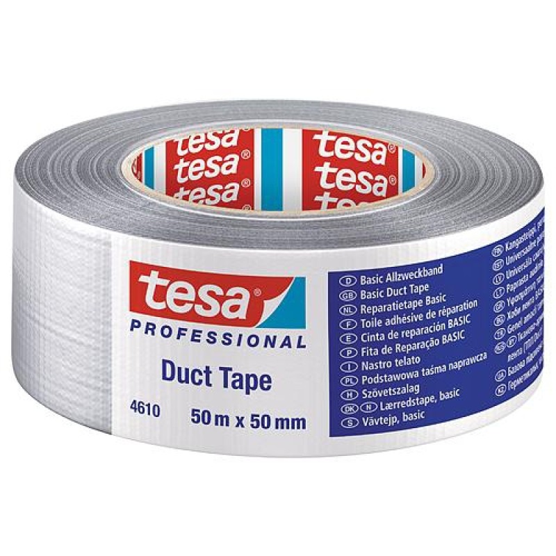 04610-00000 Banda duct tape 50mm x 50m Tesa