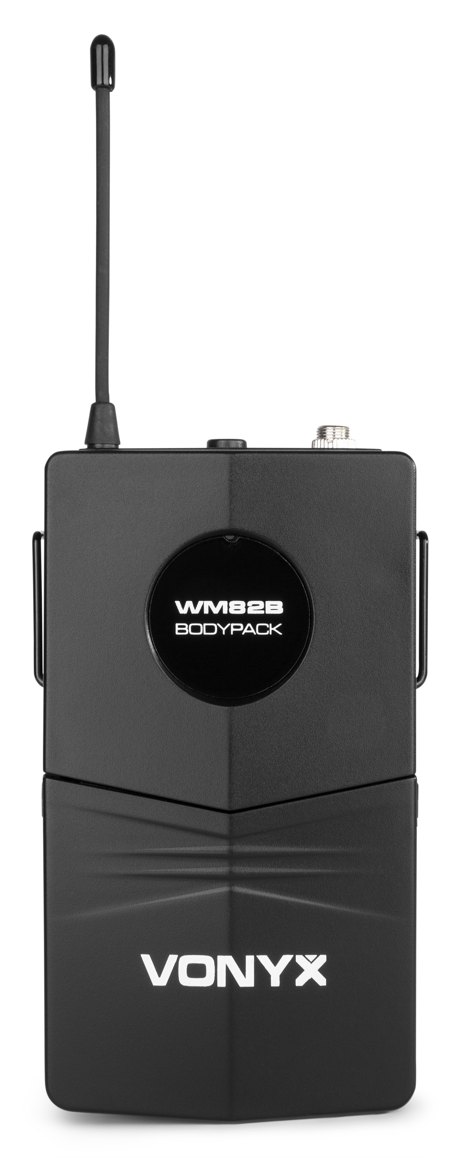 Microfon fara fir UHF cu geanta si 1 lavaliera 1x microfon de mana Vonyx WM82C